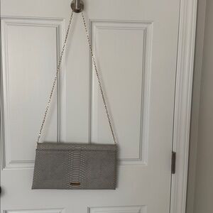 Urban Expressions Gray Snakeskin Bag